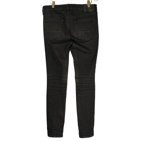 Pacsun Los Angeles Men's Jeans Size 32W x 32L Black Skinny Denim Casual - Picture 4 of 13